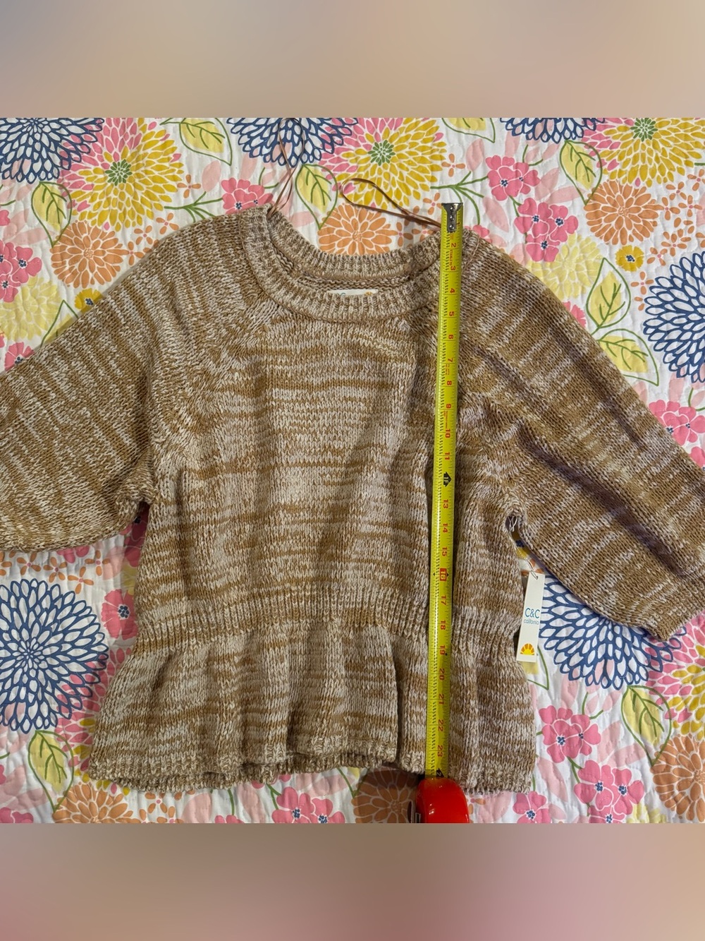 NWT xl c&c California sweater - Picture 3 of 4